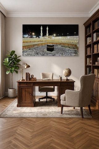 Tam Renk Kabe Dekoratif Kanvas Duvar Tablosu Çok Renkli