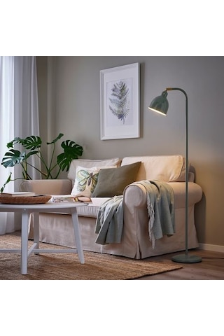 Ikea Rödflık Yer Ve Okuma Lambası, Gri-yeşil, 140 Cm Diğer