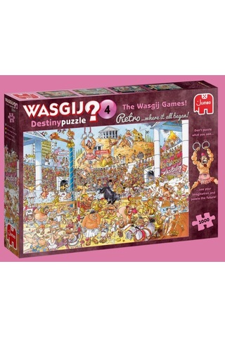 Jumbo Wasgij Puzzle 4 - 1000 Parça Retro Destiny
