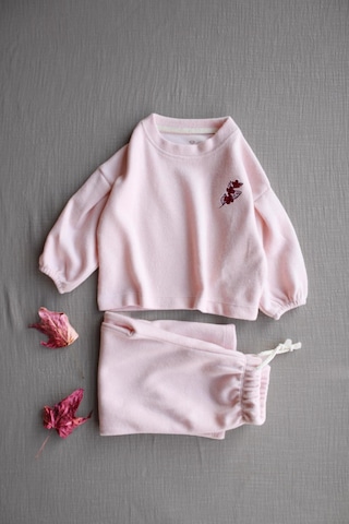 Oh La La Koala Pudra Pastel Soft Touch Alt Üst Takım Pembe