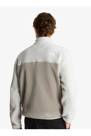 The North Face Yumiori 1/4 Zip Fleece Erkek Sweatshirt Gri