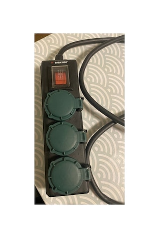 Outdoor Dış Mekan Kapaklı 16a 3680 Watt 2 Metre 3g1.5mm² Kablolu 3'lü Priz Çoklayıcı Diğer