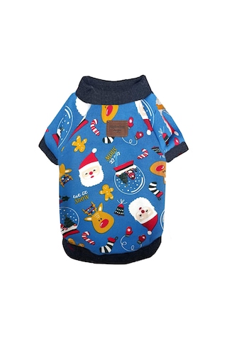 Alphadog Colored Santa Küçük Irk Köpek Sweatshirtü