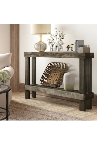 Ağaç Atölyesi Dunlap Ahşap Dresuar Ceviz