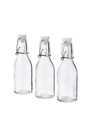 Su Şişesi, Cam, 15 Cl, 3 Adet