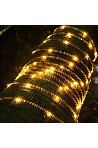 Reedark 100 Led Solar Aydınlatma Ipliği - 10 Metre Su Geçirmez Bahçe Dekorasyon Işıkları