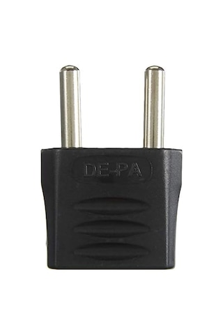 520252 Fiş Amerikan Adaptör, Siyah