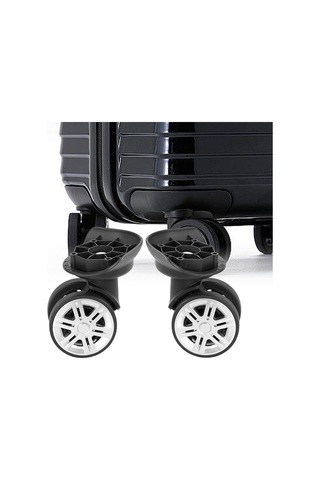 Homyl 2 Adet Bagaj Tekerlekleri Aksesuarları Sağlam Ofis Siyah