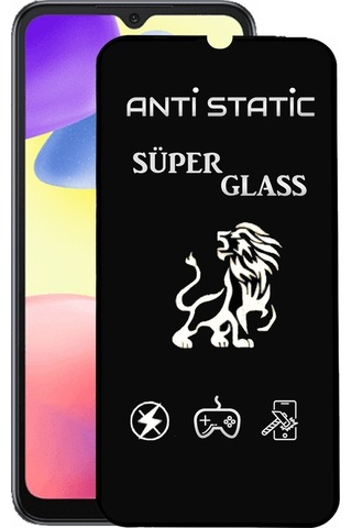 Xiaomi Uyumlu Redmi 10a Tam Kaplayan Anti Statik Dayanıklı Ekran Koruyucu Süper Cam