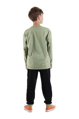 Denokids Kaplan Erkek Çocuk T-shirt Pantolon Takım Renkli