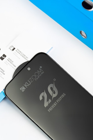 20 Hafif Kavisli Anti peep Apple Uyumlu iPhone 17 Pro Max Temperli Hayalet Ekran Koruyucu