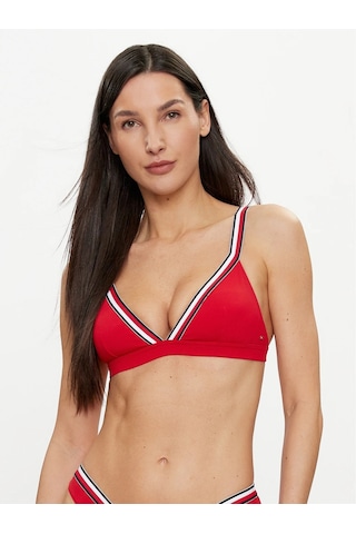 Tommy Hilfiger Tommy Hılfıger Kadın Bikini Üstü Uw0uw05290-xlg Uw0uw05290-xlg Kırmızı Kırmızı