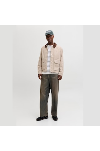 Jack & Jones Skills Barn Erkek Bej Ceket 12291660-ccy Krem