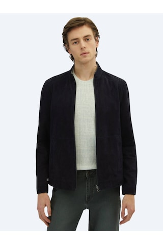 Lacivert Deri Mont Lacivert