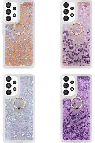 Zore Galaxy Uyumlu A33 5g Kılıf Msra Milce Kapak - Gold Gold