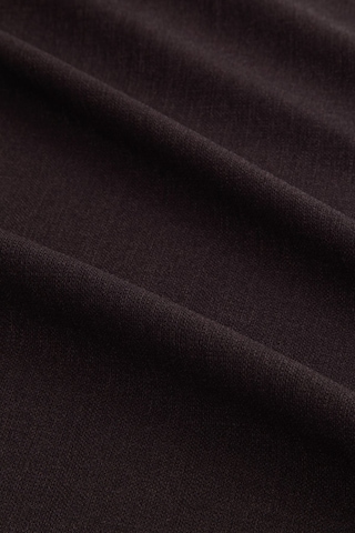 Keten Dokulu Füme Masa Örtüsü Zengin Renk Seçenekli Siyah