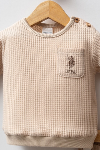 U.S. Polo Assn. U.s. Polo Assn Erkek Bebek Krem Takım 5274-48956 Krem
