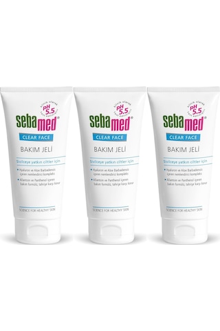Sebamed Clear Face Bakım Jeli 50ml 3 Lü Set