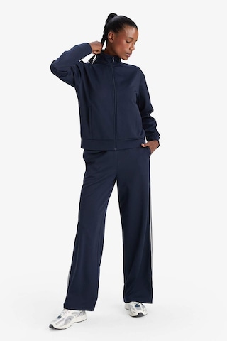 Defacto Defactofit Wide Leg Cepli Geniş Paça Standart Boy Sporcu Pantolon F3846ax25aunv253 Lacivert