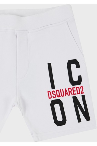 Dsquared2 Çocuk Short Dq0250-d002y Whıte Beyaz
