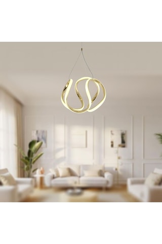 Ahtapot Model Sarkıt Modern Led Beyaz Işık Ultra Powerb