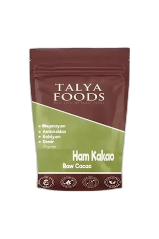 Talya Foods Gdo Pestisit Analizli Organik Ham Kakao 100 G