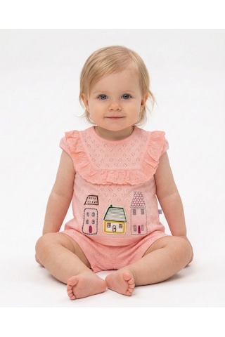 S-Mall Bibaby Summer Days Bebek Takımı - 2 Li - Somon (491000959) Somon
