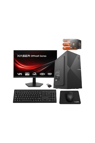 Xaser Businessx170 Ryzen 5 8400f 16gb Ddr5 Ram 512gb Ssd Gt610 Ekran Kartı 27" Monitör Ofis Bilgisayarı Diğer