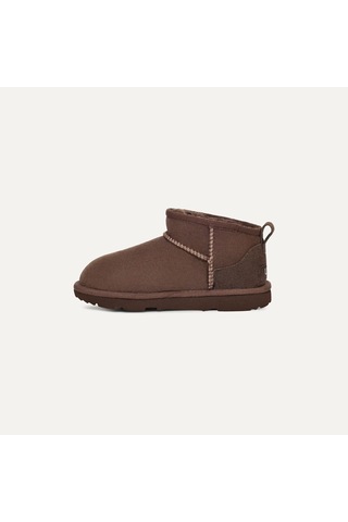 Burnt Cedar Bot Kız Çocuk 1130750k Ugg K Classıc Ultra Mını Burnt Cedar