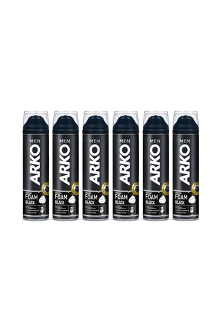 Erkek Tıraş Köpüğü 200 Ml Siyah