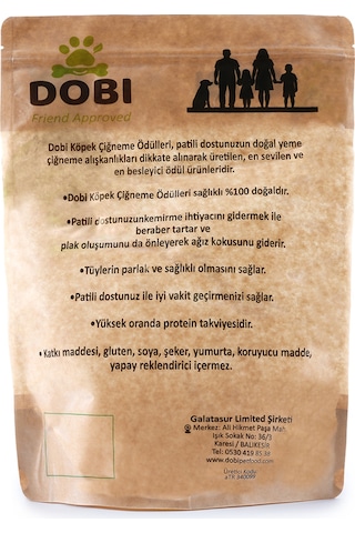 %100 Doğal Kolajen Köpek Çiğneme Ödülü 1 Kg Katkısız, Yüksek Proteinli, Diş Temizleyici 15cm