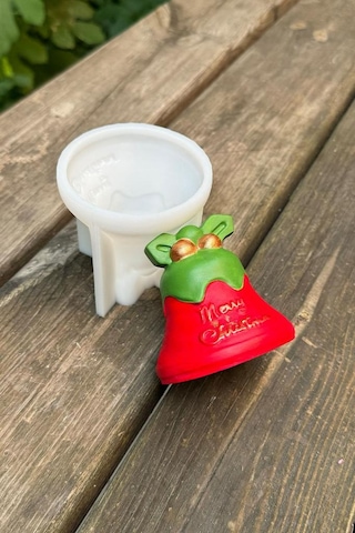 Rufus Concept 3d Christmas Çan Silikon Mum Kalıbı