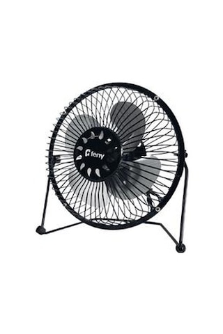 Feny Fn-f87 Metal 360 Derece Dönebilen 6" Mini Masaüstü Fan