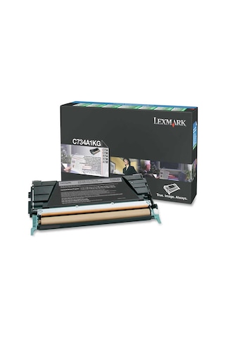 Lexmark C734-C734A1Kg Siyah Toner