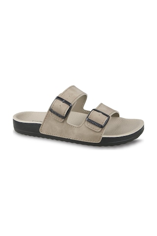 Ceyo Bahama-10 Günlük Ortopedik Rahat Unisex Terlik Camel