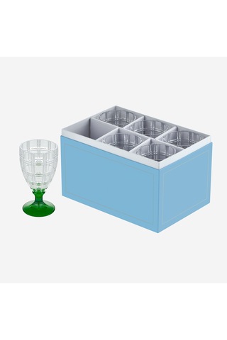 Yeşil Akrilik Kadeh 400 Ml