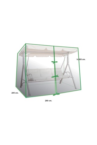 Homaks Salıncak Koruma Örtüsü 260x205x205 Cm. Şeffaf