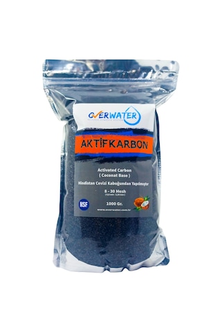 Aktif Karbon Coconut Bazlı (1 Kg) 1000 Gr Hindistan Cevizi Kabuğu 480266442