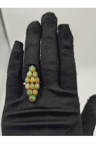Allahverdi Türkmen Opal Elmas Yüzük 216