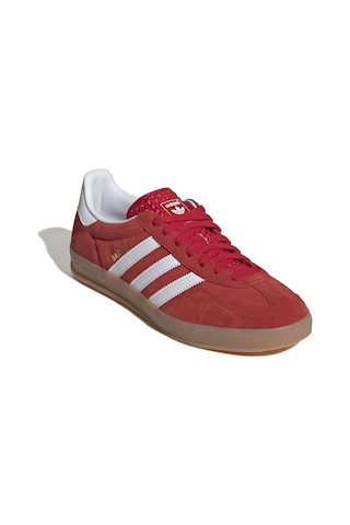 Adidas Jı2063-e Gazelle Indoor Erkek Spor Ayakkabı Kırmızı