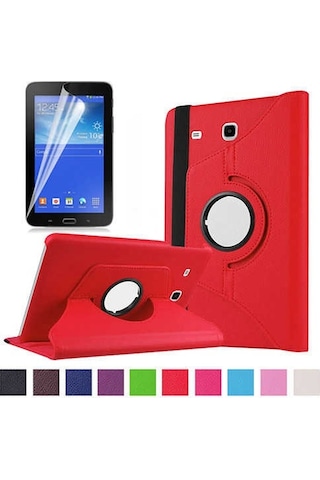 Samsung Uyumlu Galaxy Tab 3 Lite 7.0 T110 Zore Dönebilen Standlı Kılıf-