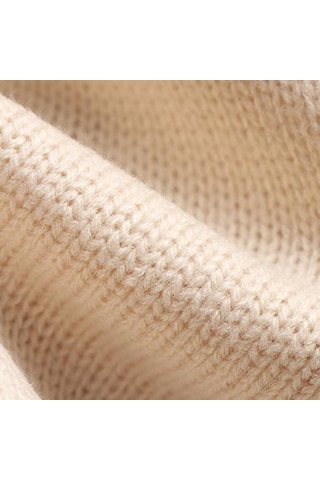 Parti İçin Kazak Yelek Üst Gevşek Kalın Rahat Rahat Eğlence Dış Giyim Sarı