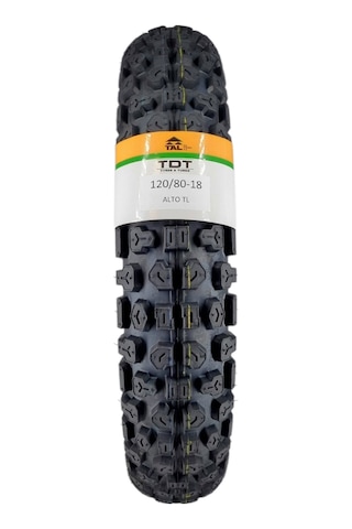 120/80-18 Tt Tubetype - İç Lastikli Tip Motosiklet Lastiği Alto