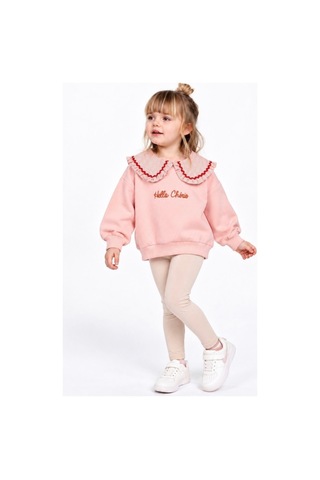 Kidsroom Yaka Detaylı Sweatshirt Çok Renkli Çok Renkli