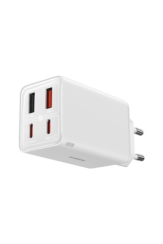 Baseus Gan6 65w Adaptör +100w Kbl Beyaz
