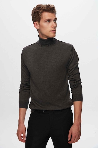 D's Damat Ds Damat Regular Fit Antrasit Pamuk Karışımlı Balıkçı Yaka Triko Kazak 5HF06ORT12007 Antrasit