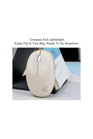 Dancemonkey Şık & Kaliteli Kablosuz Fare: Sessiz Tıklama, Pürüzsüz Kullanım, Renkli Seçenekler Optik Optik