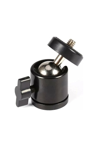 Telefon Tripod Tutucu Başlık + Tripod 90 Yönlendirme Aparatı 360 Derece Dönebilen Başlık Tüm Tripodlara Uyumlu Metal Mafsal Aparatı Sku: Smg8690010078599