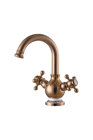 Orka Truva Lavabo Armatürü Roz - Tr1804r- Krom Rose