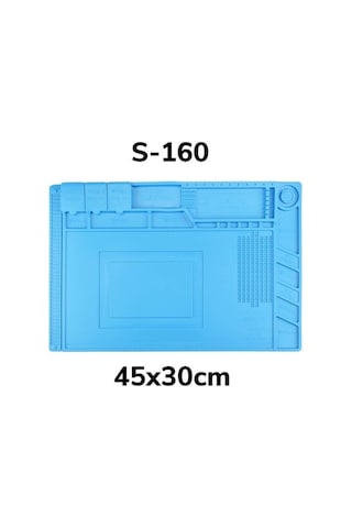 S160 Isıya Dayanıklı Silikon Ped Mıknatıslı Tamir Pedi 45X30Cm (245410670)